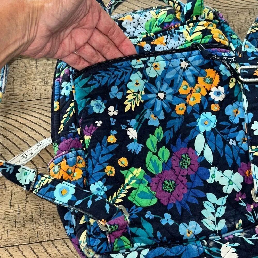 Floral Quilted Backpack 🎒 - Picture 16 of 17